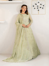 Alizeh Formals Embroidered Chiffon 3 Piece Unstitched Suit AF25AF D-2189 ZENEL